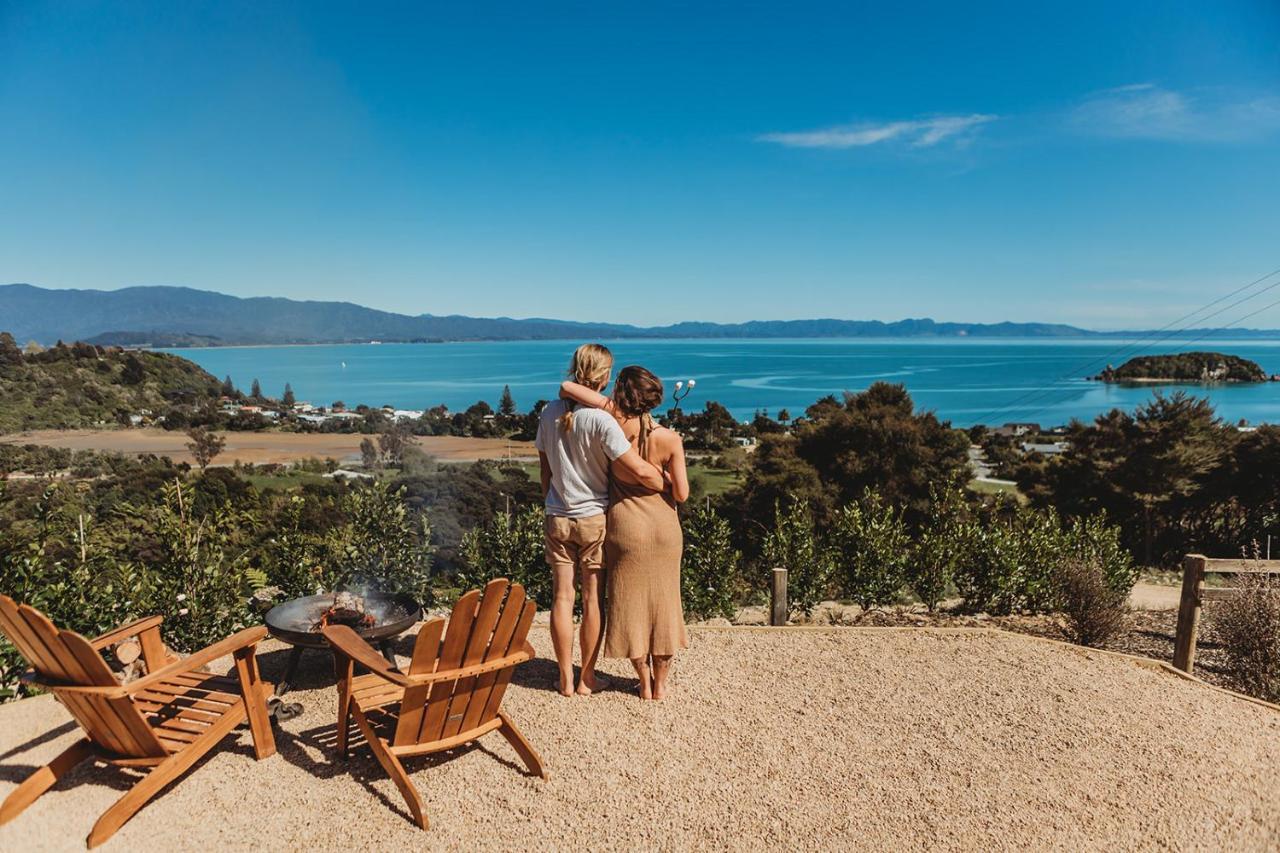 Drift Off Grid Luxury Eco Glamping Hotel Tarakohe Luaran gambar